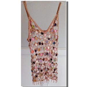 Crochet Women's Tank top multi